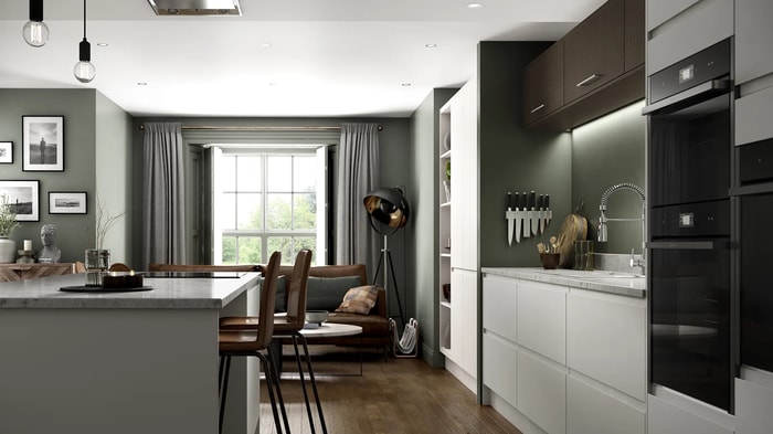 Camden Dove Grey Kitchen