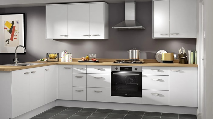 Dakota White Kitchen