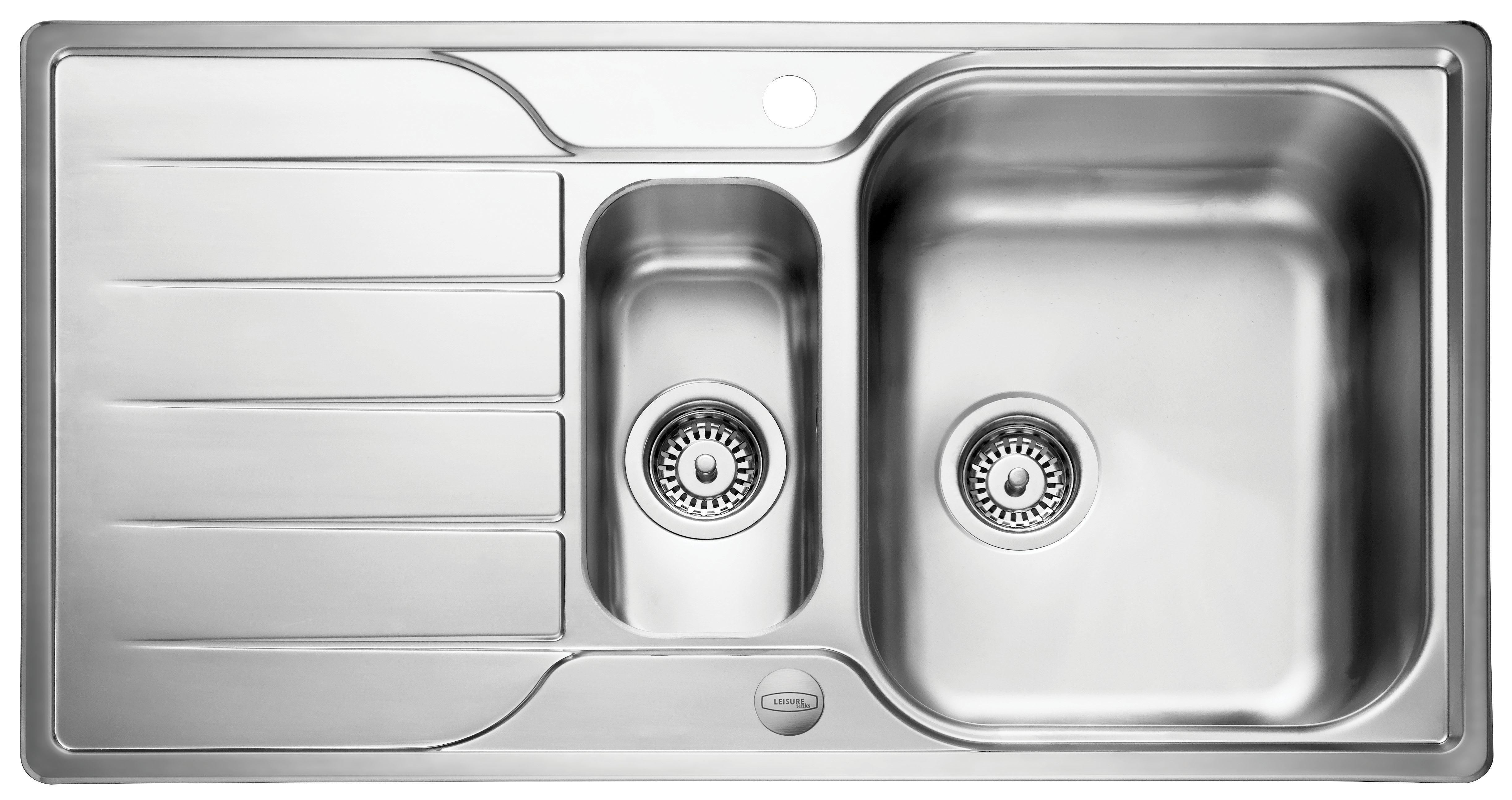 Leisure Albion 1.5 Bowl Reversible Kitchen Sink -