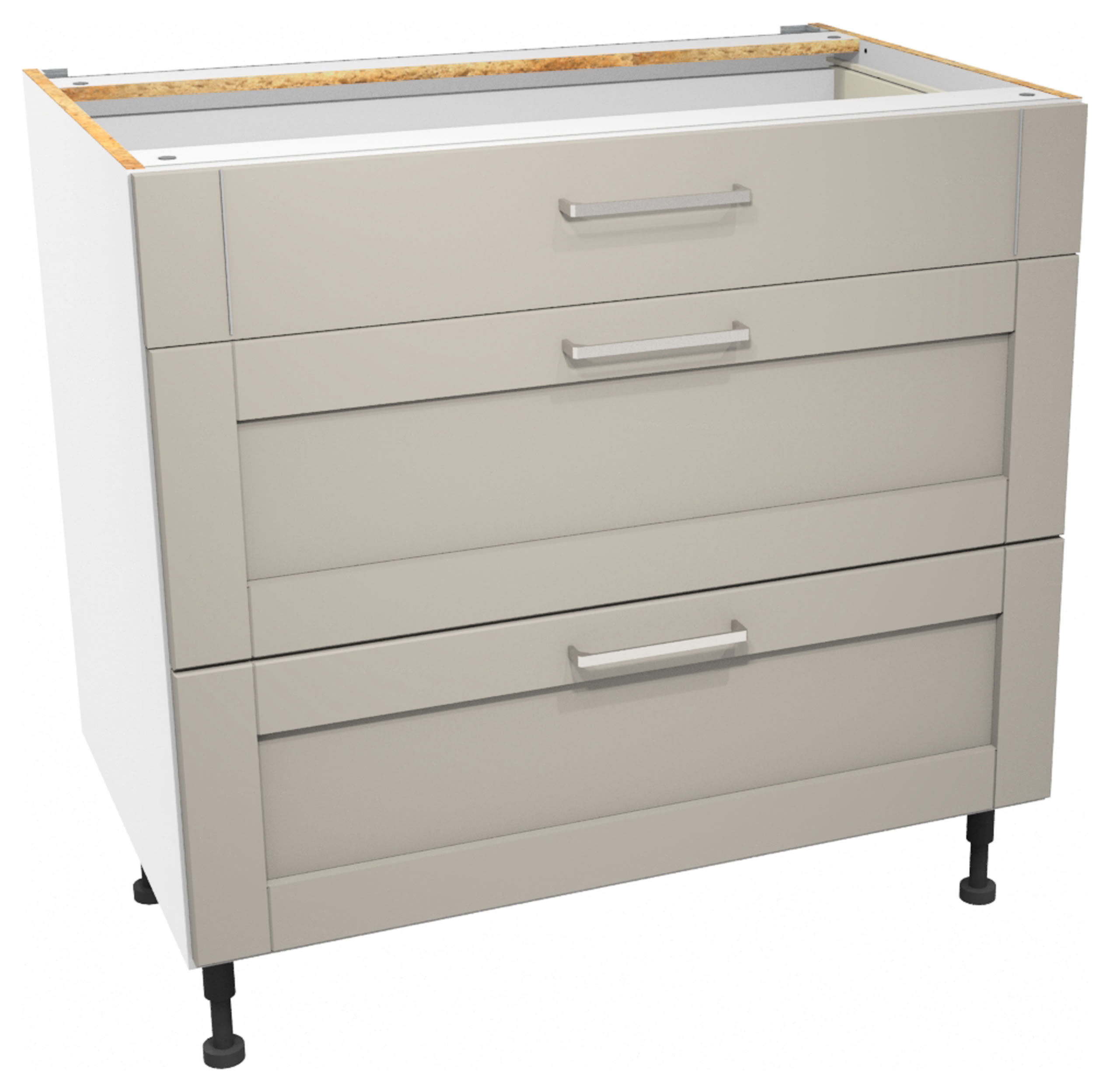 Wickes Ohio Stone Shaker Drawer Unit - 900mm