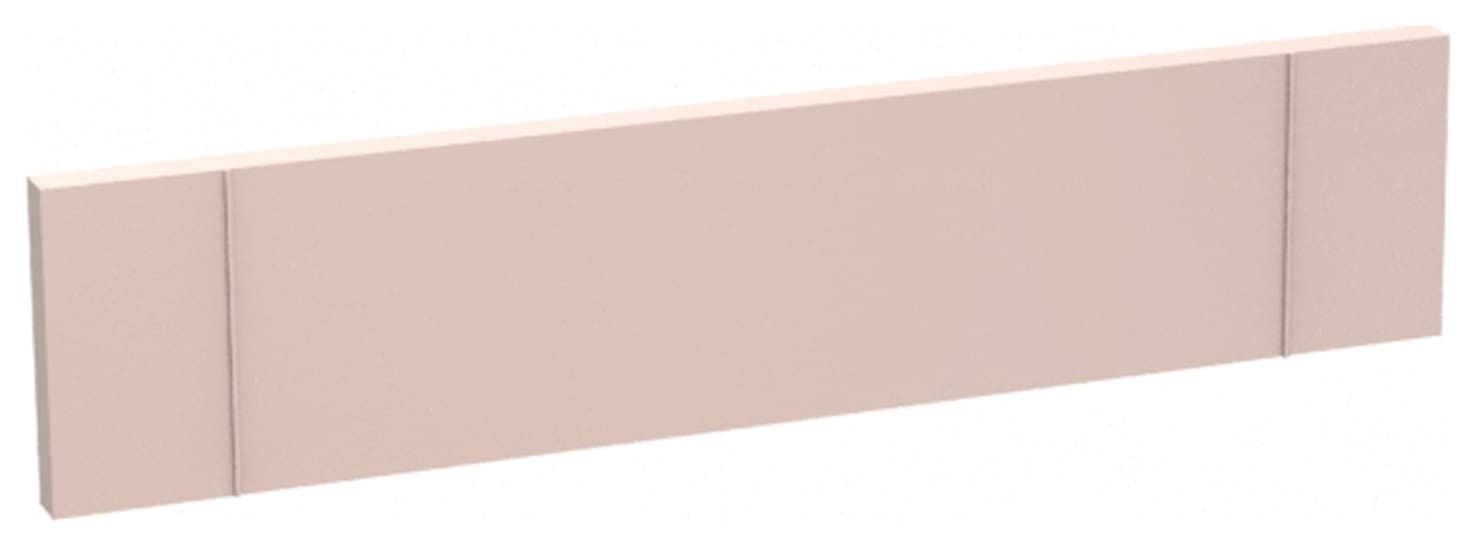 Wickes Ohio Dusky Pink Infill Panel - 600