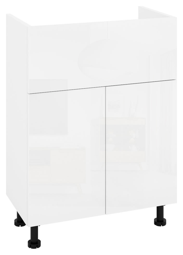 Wickes Broxwood Soft White Standard Depth Vanity Unit