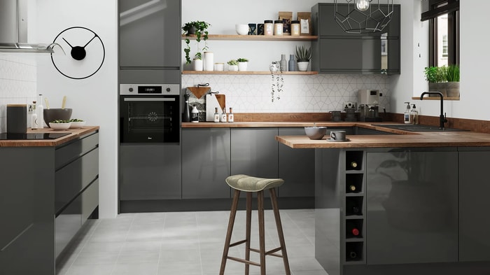 Madison Dark Grey Kitchen