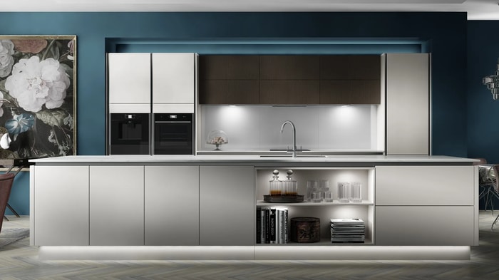 Intelliga Melrose Dove Grey Kitchen