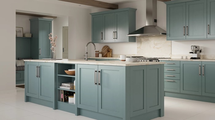 Whitworth Duck Egg Kitchen