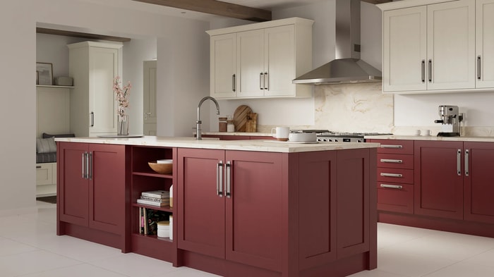 Whitworth Heritage Red and Linen Trend