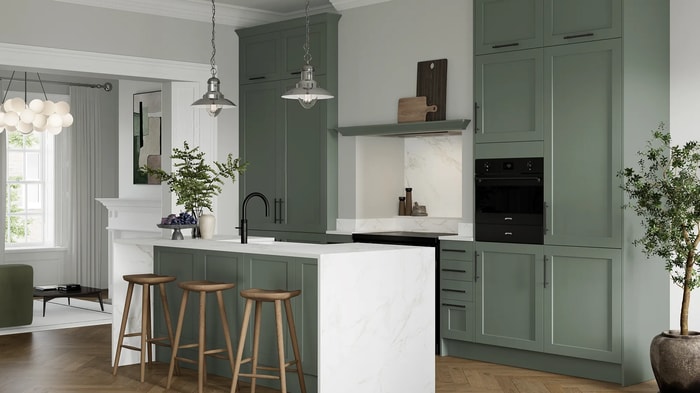 Whitworth Reed Green Kitchen